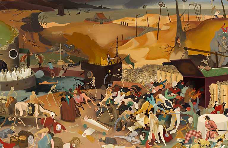 El Triunfo de la Muerte de Brueghel
